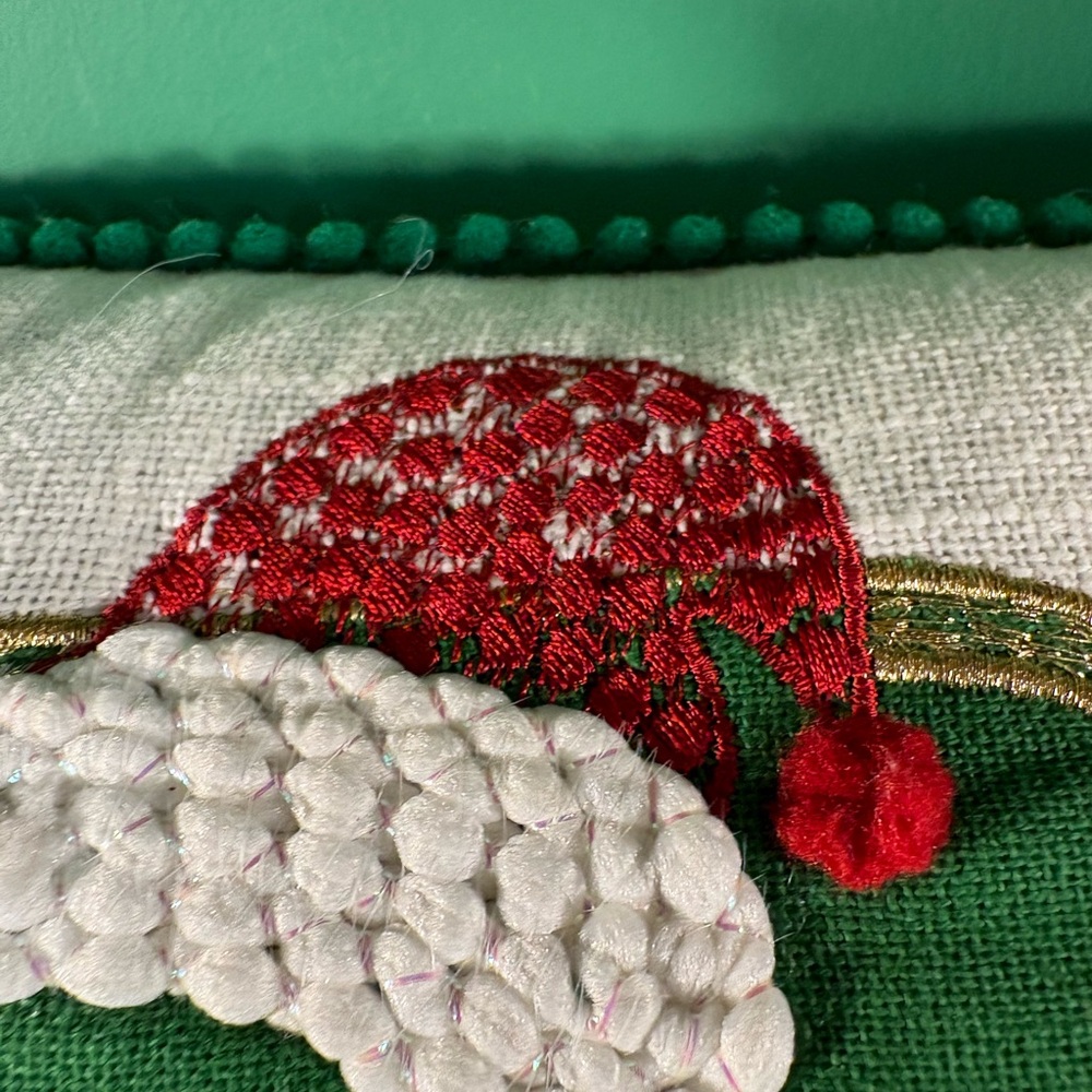 Festive North Pole Holiday Pillow - Picture 9 of 12